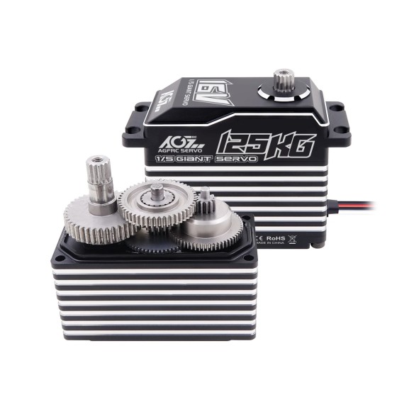 Original AGFRC Waterproof IP67 0.080sec 125kg 1/5 Brushless RC for Large Airplanes/Helicopters